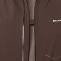 Herren Laufjacke Salomon Bonatti Waterproof coffee bean 4