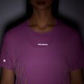 Damen-Laufshirt Salomon Sense Aero SS Tee GFX iris orchid/acid lime 6
