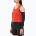 Damen-Laufshirt Salomon Sense Aero Short Tank fiery red
