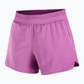 Damen Laufshorts Salomon Shakeout Core 2IN1 4 "iris orchid" 4