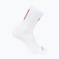Socken Salomon S/Lab Phantasm Crew 3 white/fiery red