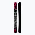 Kinder-Alpinski mit Bindung Salomon QST Jr Black XS + C5 GW black/neon punch