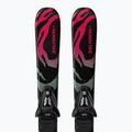 Kinder-Alpinski mit Bindung Salomon QST Jr Black XS + C5 GW black/neon punch 5