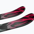 Kinder-Alpinski mit Bindung Salomon QST Jr Black XS + C5 GW black/neon punch 6