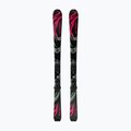 Kinder-Alpinski mit Bindung Salomon QST Jr Black S + C5 GW black/neon punch