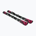 Kinder-Alpinski mit Bindung Salomon QST Jr Black S + C5 GW black/neon punch 4
