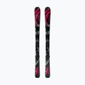 Kinder-Alpinski mit Bindung Salomon QST Jr Black M + C5 GW black/neon punch
