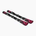Kinder-Alpinski mit Bindung Salomon QST Jr Black M + C5 GW black/neon punch 4