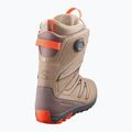 Herren-Snowboardschuhe Salomon Launch Boa SJ Boa kelp/brown lentil/dragon fire 2