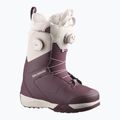 Damen-Snowboardschuhe Salomon Kiana Dual Boa W huckleberry/dawn pink/almond milk