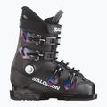 Kinder-Skischuhe Salomon T4 L Jr black/black/white