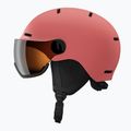 Kinder-Skihelm Salomon Orka Visor Jr S2 sun kissed coral 4