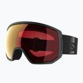 Skibrille Salomon Radium Pro Outline Sigma Photo S1-S3 black/sigma photo poppy red