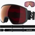 Skibrille Salomon Radium Pro Outline Sigma S3+S1 black/sigma fire red/sigma light blue 2