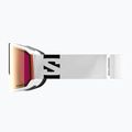 Skibrille Salomon S/View 3 S2 white/ml lruby 4