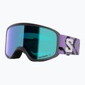 Skibrille Salomon Aksium 2.0 S S2 black pansy/ml mid blue