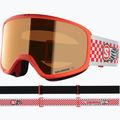 Kinder-Skibrille Salomon Rio S2 cherry tomato/flash tonic orange 2