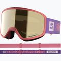 Kinder-Skibrille Salomon Rio S2 sun kissed coral/flash gold 2