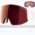 Skibrille Salomon Skarn Prime Sigma S3+S1 white/sigma fire red/sigma light blue 2