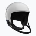 Kinder-Skihelm Salomon Equipe Fis + Chinguard Jr white/race blue