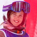 Kinder-Skihelm Salomon Equipe Fis + Chinguard Jr white/race blue 6