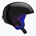 Kinder-Skihelm Salomon Equipe Fis Jr black/flames 3