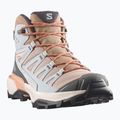 Damen-Trekkingschuhe Salomon X Ultra 360 MID GTX oxford tan/pearl blue