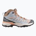 Damen-Trekkingschuhe Salomon X Ultra 360 MID GTX oxford tan/pearl blue 2