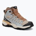 Damen-Trekkingschuhe Salomon X Ultra 360 MID GTX oxford tan/pearl blue
