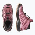 Kinder-Wanderschuhe Salomon XA Pro Mid Waterproof nocturne/dusky orchid 3