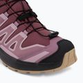 Kinder-Wanderschuhe Salomon XA Pro Mid Waterproof nocturne/dusky orchid 7
