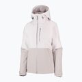 Damen-Skijacke Salomon Highland white sand/silver cloud 7
