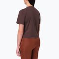 Damen-T-Shirt Salomon Trackline coffee bean 2