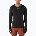 Lauf-Langarmshirt für Herren Salomon Sense Aero GFX Tee LS deep black/black beauty