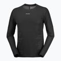 Lauf-Langarmshirt für Herren Salomon Sense Aero GFX Tee LS deep black/black beauty 4