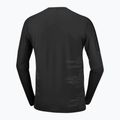 Lauf-Langarmshirt für Herren Salomon Sense Aero GFX Tee LS deep black/black beauty 5
