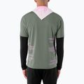 Herren-Laufshirt Salomon Sense Aero GFX Tee SS castor gray/pink frosting 2