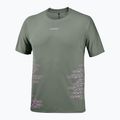 Herren-Laufshirt Salomon Sense Aero GFX Tee SS castor gray/pink frosting 4