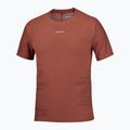 Herren-Laufshirt Salomon Sense Aero GFX Tee SS burnt umber/coffee bean 4