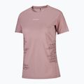 Damen-Laufshirt Salomon Sense Aero GFX Tee SS antler/chocolate fondant 3