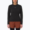Damen-Laufshirt mit langen Ärmeln Salomon Sense Merino Tee LS deep black