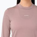 Damen-Laufshirt mit langen Ärmeln Salomon Sense Merino Tee LS antler 3