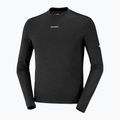 Lauf-Langarmshirt für Herren Salomon Sense Merino Tee LS deep black 7