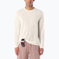 Lauf-Langarmshirt für Herren Salomon Shakeout Core Tee GFX LS whisper white/pink frosting