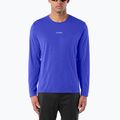 Lauf-Langarmshirt für Herren Salomon Shakeout Core LS Tee clematis blue