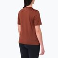 Damen-Laufshirt Salomon Shakeout Core SS Tee burnt umber 2