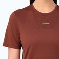 Damen-Laufshirt Salomon Shakeout Core SS Tee burnt umber 3