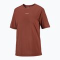 Damen-Laufshirt Salomon Shakeout Core SS Tee burnt umber 4