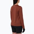 Damen-Laufshirt mit langen Ärmeln Salomon Shakeout Core LS Tee burnt umber 2