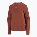 Damen-Laufshirt mit langen Ärmeln Salomon Shakeout Core LS Tee burnt umber 4